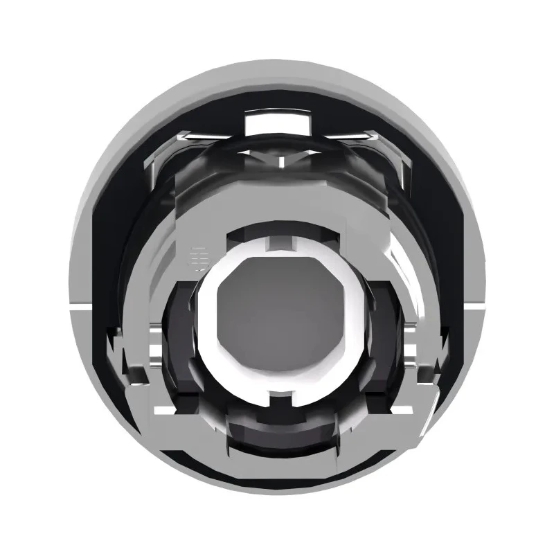 Schneider Electric Harmony XB4 Series White Spring Return Push Button Head, Round, 22 mm Cutout, IP69K, IP66 ZB4BW113