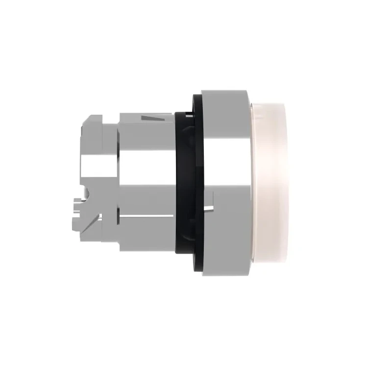 Schneider Electric Harmony XB4 Series White Spring Return Push Button Head, Round, 22 mm Cutout, IP69K, IP66 ZB4BW113