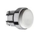 Schneider Electric Harmony XB4 Series White Spring Return Push Button Head, 22 mm Cutout, IP69K, IP67, IP66 ZB4BL1