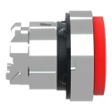 Schneider Electric Harmony XB4 Series Red Spring Return Push Button Head with 22mm Cutout, Metal Material, IP66 ZB4BL434