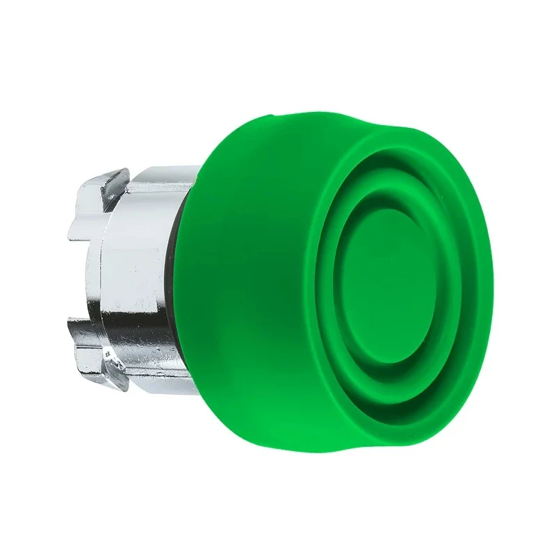 Schneider Electric Harmony XB4 Series Green Spring Return Push Button Head 22mm Cutout IP66 IP69K IP67 ZB4BP3S