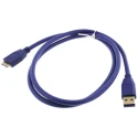 Wurth Elektronik IC Socket USB Cable Male USB Type A to Male Micro USB Type B USB 3.0 1 m 30V 692904100000