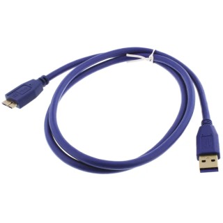 Wurth Elektronik IC Socket USB Cable Male USB Type A to Male Micro USB Type B USB 3.0 1 m 30V 692904100000