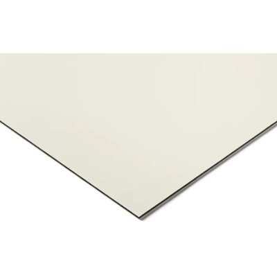 RS PRO Black, White Polycarbonate Plastic Sheet 1.3 m x 500 mm x 3 mm 748-1295