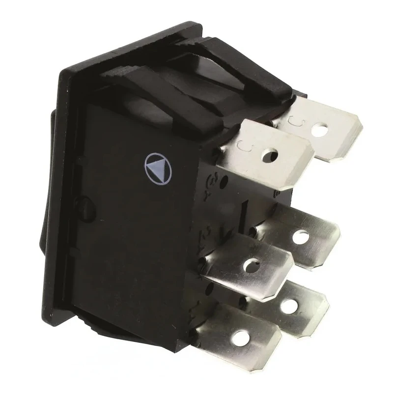 Arcolectric (Bulgin) Ltd DPDT On-Off-On On-Off-On Rocker Switch Panel C1570ALAAAB