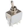 APEM Toggle Switch Panel Mount On-On DPDT Tab Terminal 24V DC 250V AC 646H/2