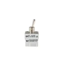 APEM Panel Mount Toggle Switch, On-Off, DPST, Tab Terminal, 24 V DC, 250 V AC, Nickel Plated Brass Actuator 641H/2