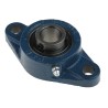 RS PRO 2 Hole Flanged Bearing Unit 20 mm Inside Diameter Cast Iron UCFL204