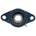 RS PRO 2 Hole Flanged Bearing Unit 20 mm Inside Diameter Cast Iron UCFL204