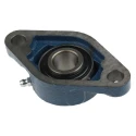 RS PRO 2 Hole Flanged Bearing Unit 20 mm Inside Diameter Cast Iron UCFL204