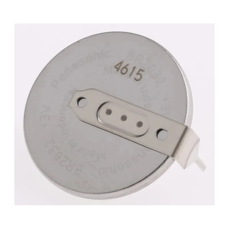 Panasonic BR2032 Lithium Polycarbon Monofluoride Button Battery 3 V 20 mm Diameter BR-2032/HEN
