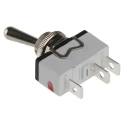 APEM Toggle Switch Panel Mount On-On SPST Tab Terminal 24 V dc 250 V ac 636H/2