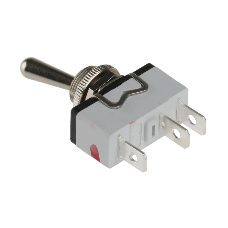 APEM Toggle Switch Panel Mount On-On SPST Tab Terminal 24 V dc 250 V ac 636H/2