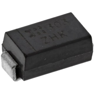DiodesZetex 5.1 V 1 W Surface Mount Zener Diode Single 2-Pin DO-214AC SMAZ5V1-13-F