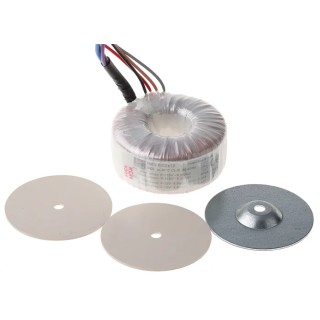 Block 230 V ac 2 x 12 V ac Toroidal Transformer 2 Output 60 VA RKD 60/2x12
