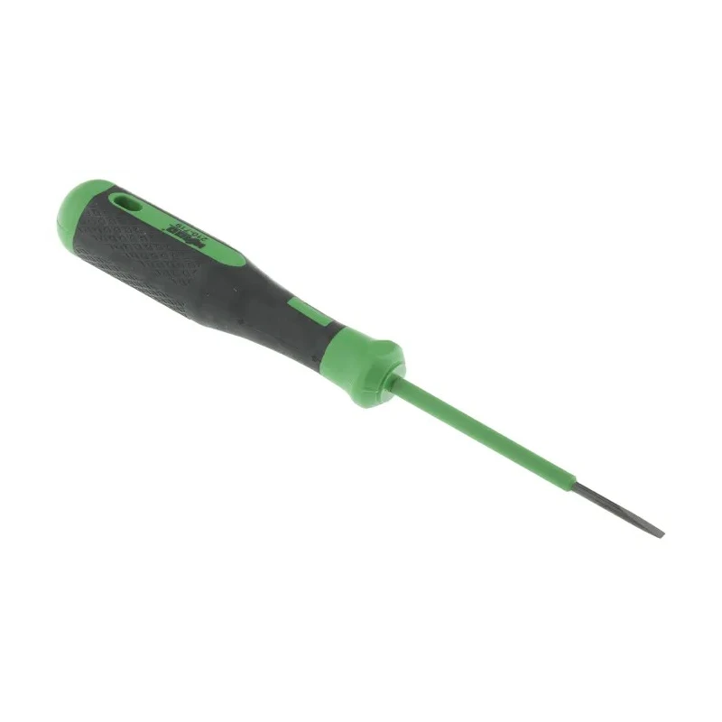 WAGO Slotted Standard Screwdriver, Tip Size 2.5 x 0.4 mm, 175 mm Length, 26 g Weight 210-719