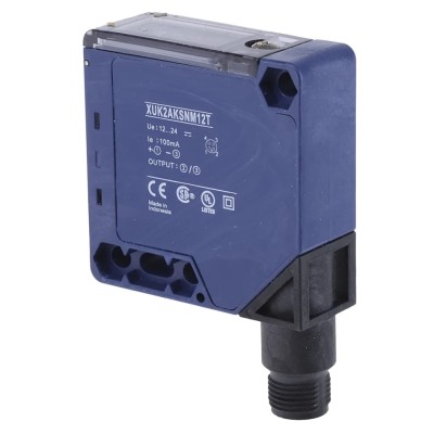 Telemecanique Sensors Through Beam Photoelectric Sensor, Compact Design, 30 m Detection Range, Solid State XUK2AKSNM12T