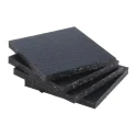Fabreeka 100mm Anti-Vibration Breaking Pad Masticated Rubber with Synthetic Fibre Reinforcement 70°C Thickness 10mm 2311152
