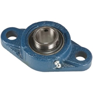 RS PRO Two-Bolt Flange Bearing Unit Cast Iron 17 mm Inside Diameter UCFL203