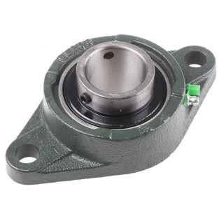 RS PRO 2 Hole Flange Bearing Unit 40 mm Inside Diameter Cast Iron Bore Type Flange UCFL208