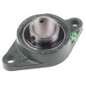 RS PRO 2 Hole Flange Bearing Unit 40 mm Inside Diameter Cast Iron Bore Type Flange UCFL208