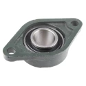 RS PRO 2 Hole Flange Bearing Unit 40 mm Inside Diameter Cast Iron Bore Type Flange UCFL208