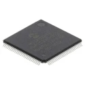 Microchip 16 bit dsPIC33EP512MU810-I/PF Microcontroller, 70 MHz, 536kB FLASH, 16bit Data Bus, 100-Pin TQFP