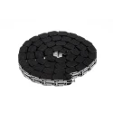 Igus Cable Trunking Black 16.5mm Width x 15mm Depth x 1m Length, 18mm Minimum Bend Radius, Igumid GLW Material 07.10.018.0