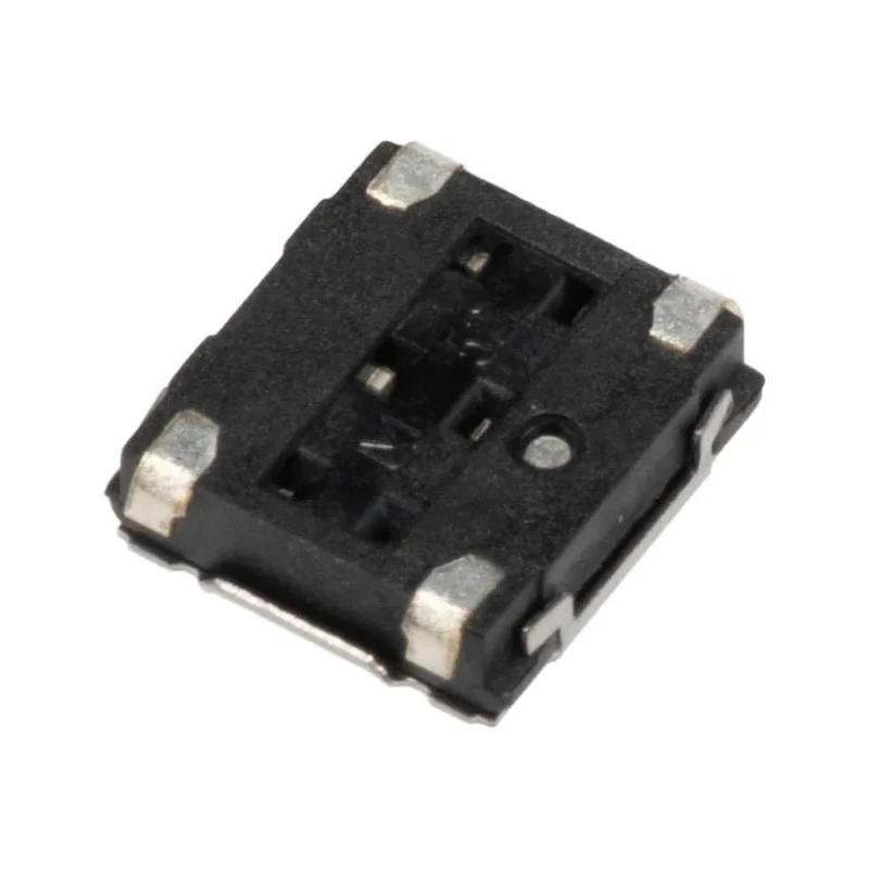Panasonic White Tactile Switch Push Plate 3.1 mm SPST 20mA 15 V DC Surface EVQQ2F03W