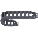 Igus Black Cable Trunking e-chain W26mm x D23mm, Length 1m, Minimum Bend Radius 48mm, Igumid G W26mm