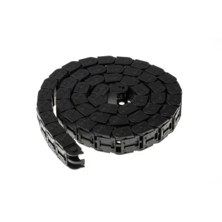 Igus Cable Trunking Black W22.5mm x D15mm x L1m Minimum Bend Radius 18mm Igumid GLW 07.16.018.0