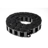 Igus e-chain Black Cable Trunking W36mm x D23mm, Length 1m, Minimum Bend Radius 48mm, Igumid G W36mm