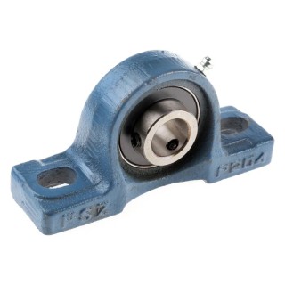 RS PRO Cast Iron Two-Bolt Pillow Block Bearing 19.04 mm ID UCP204-12