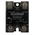 Crydom PowerPlus DC Series Solid State Relay, 10 A Load Current, 300 V DC Load Voltage, Panel Mount, 32V DC Control DC400D10C