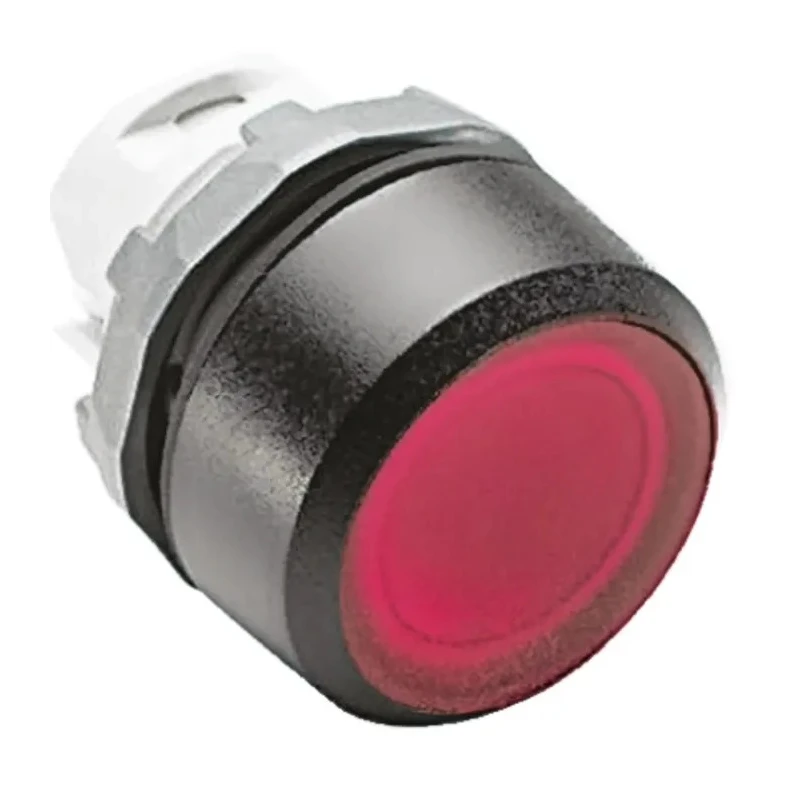 ABB Modular Series Red Momentary Push Button Head 22 mm Cutout IP66 1SFA611100R1101 MP1-11R