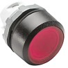 ABB Modular Series Red Momentary Push Button Head 22 mm Cutout IP66 1SFA611100R1101 MP1-11R