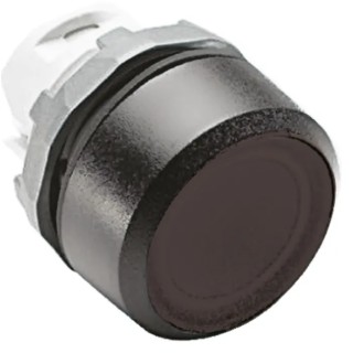 ABB Modular Series Black Momentary Push Button Head 22 mm Cutout IP66 1SFA611100R1006 MP1-10B