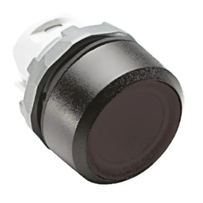 ABB Modular Series Black Momentary Push Button Head 22 mm Cutout IP66 1SFA611100R1006 MP1-10B