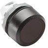 ABB Modular Series Black Momentary Push Button Head 22 mm Cutout IP66 1SFA611100R1006 MP1-10B