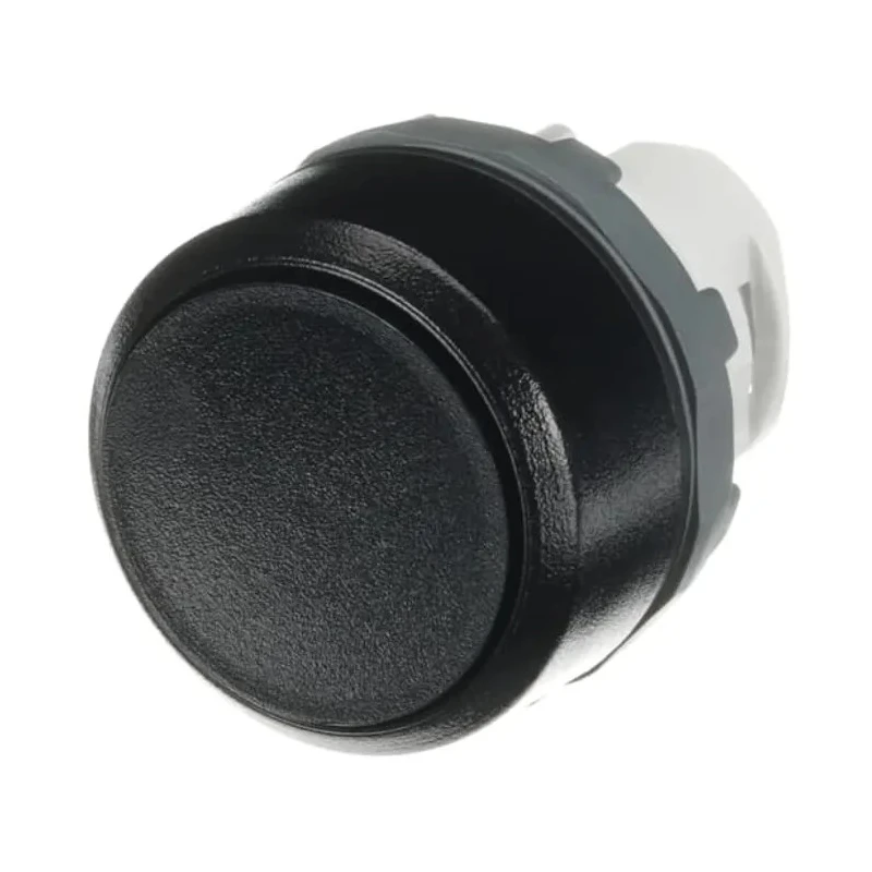 ABB Modular Series Black Momentary Push Button Head 22 mm Cutout IP66 1SFA611100R1006 MP1-10B