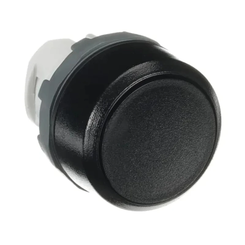 ABB Modular Series Black Momentary Push Button Head 22 mm Cutout IP66 1SFA611100R1006 MP1-10B
