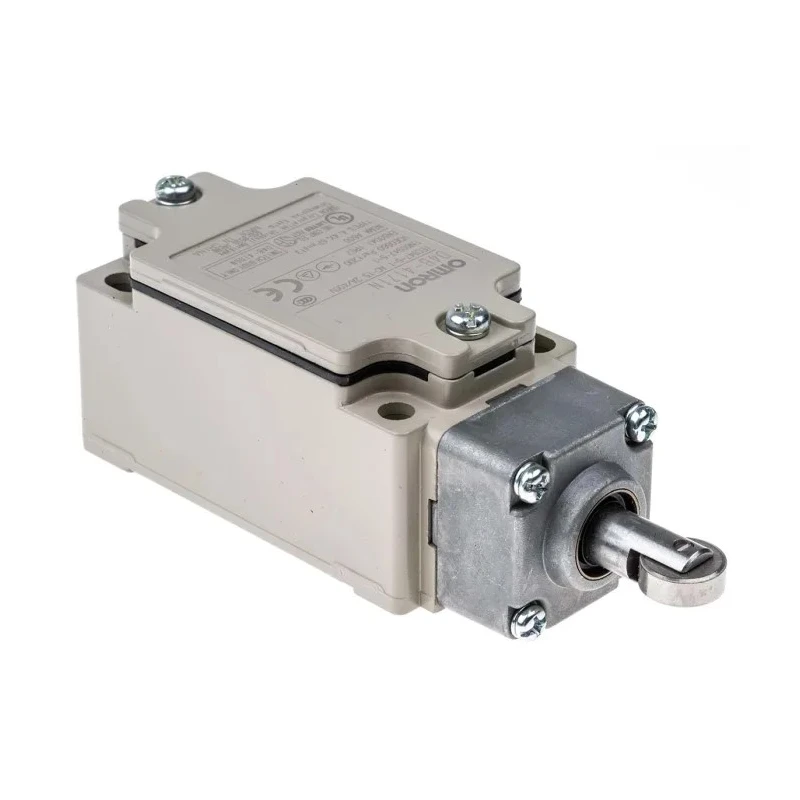 Omron D4B-N Series Roller Plunger Interlock Switch Metal Housing IP67, 1 NO/1 NC, 4A 