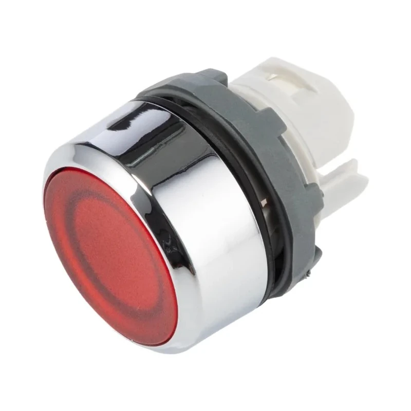 ABB Modular Series Red Momentary Push Button Head 22 mm Cutout IP66 1SFA611100R2101 MP1-21R