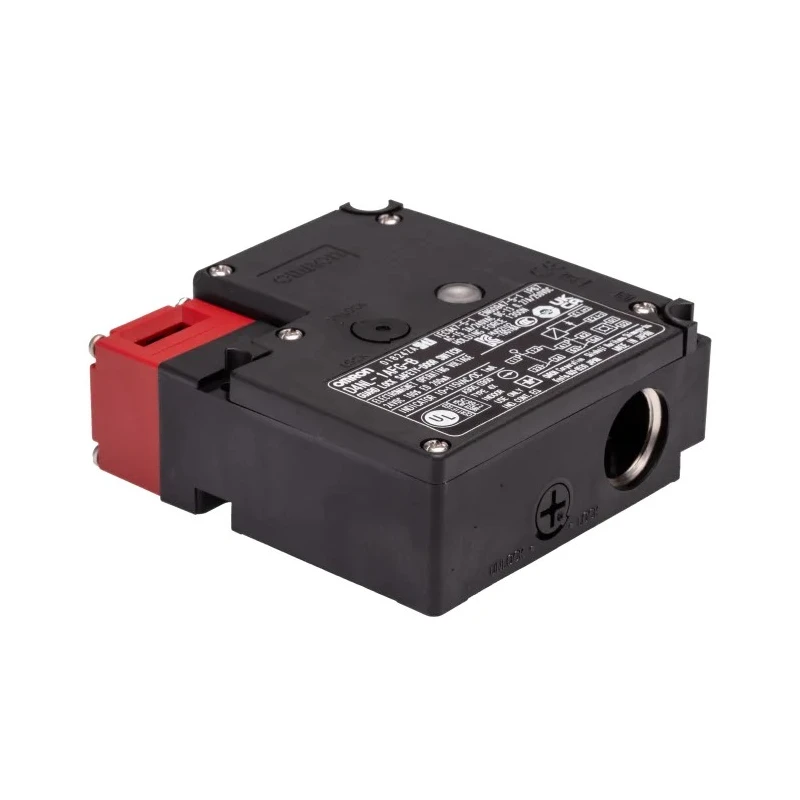 Omron Solenoid Interlock Switch Power to Lock 24V DC IP67 Plastic Housing D4NL