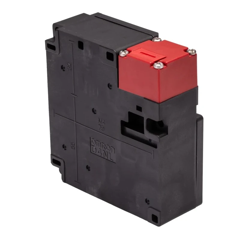 Omron Solenoid Interlock Switch Power to Lock 24V DC IP67 Plastic Housing D4NL