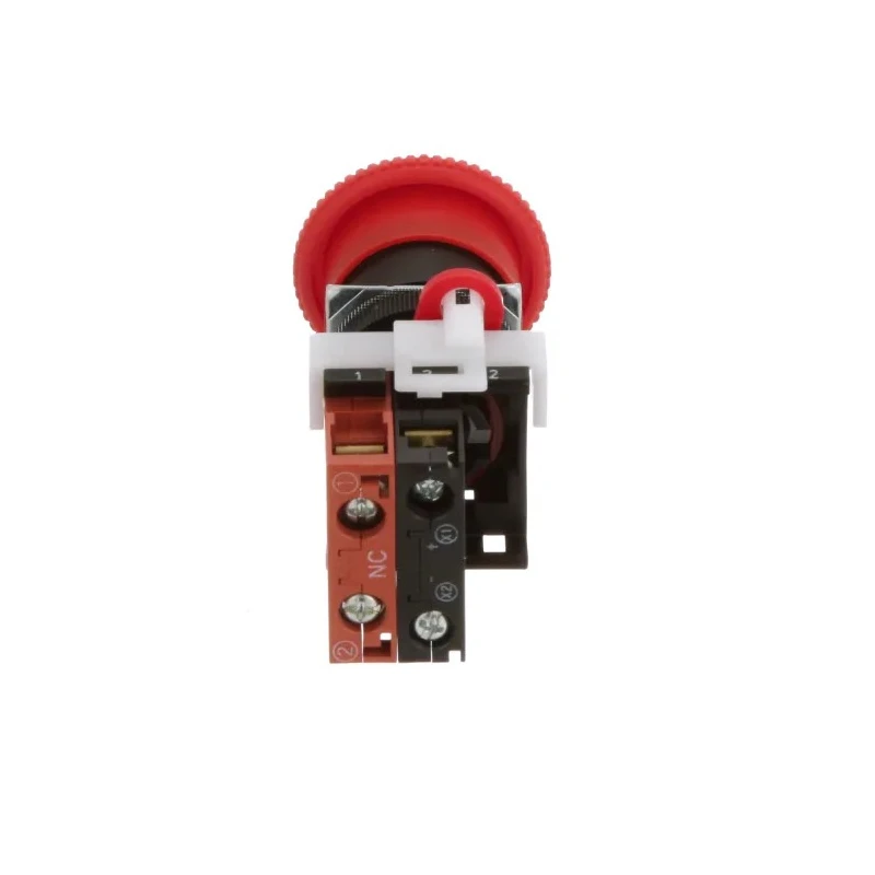 Omron A22E Series Twist Release Illuminated Emergency Stop Push Button Panel Mount 22mm Cutout 1 NC IP65 A22EL-M-24A-01