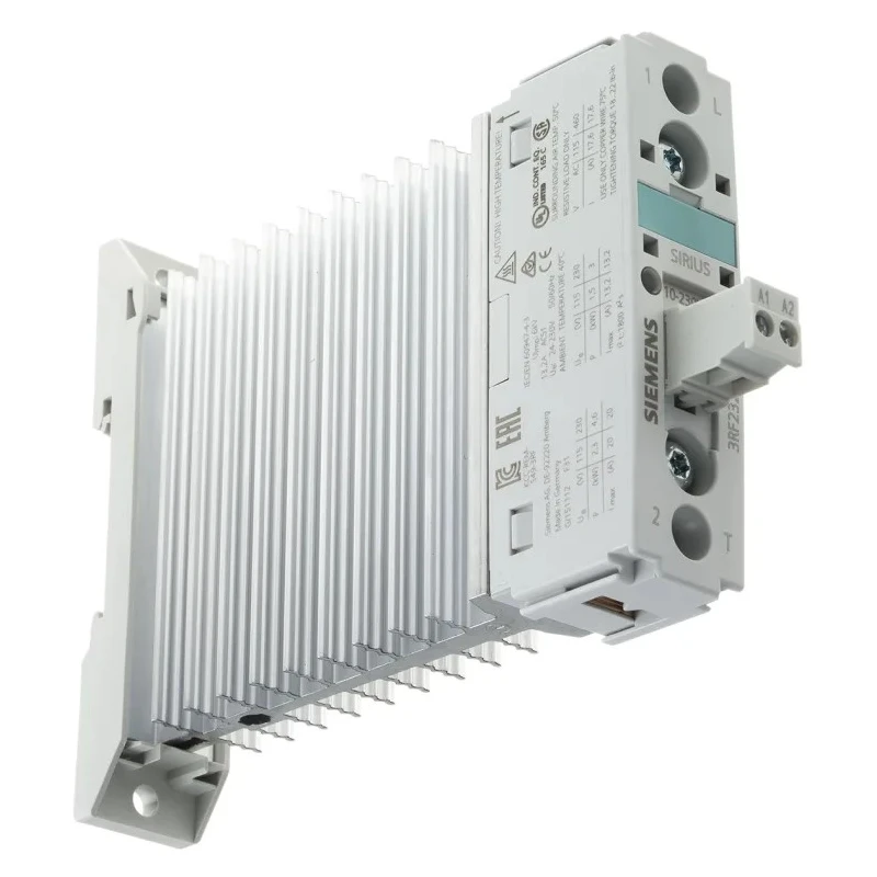 Siemens Solid State Relay 20 A Load, DIN Rail Mount, 230 V ac Load, 230 V ac Control 3RF2320-1AA22