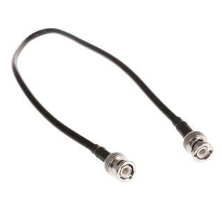 Atem BNC Series RG223 50 Ω Coaxial Cable, 500 mm Length, 1500 V, Black, Terminated 