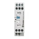 Finder 83 Series DIN Rail Timer Relay, 2-Contact DPDT, 24 V dc 24V ac 240 V ac, 0.05-10 h/s/min/days, ON 83.02.0.240.0000
