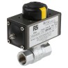 RS PRO Ball Type Pneumatic Actuated Valve 40 bar BSP Female 1/2 in 760-5576